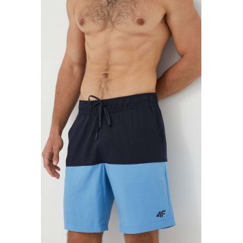 4F pantaloni scurti de baie culoarea albastru marin