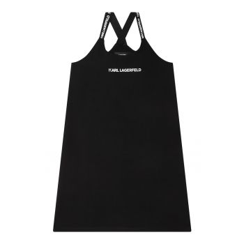 Rochie cu bretele cu logo