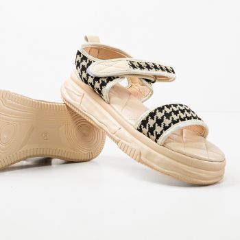 Sandale dama Branca Bej