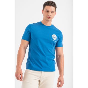 Tricou cu logo pe piept Alex