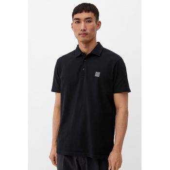 Tricou polo regular fit din pique