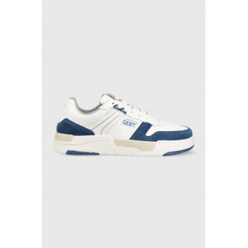 Gant sneakers din piele Brookpal culoarea alb, 26631872.G278