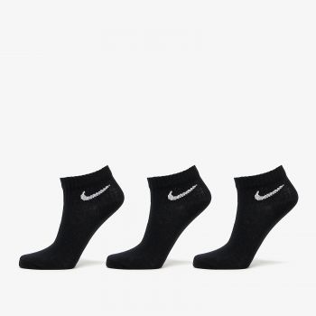 Nike Everyday Lightweight Ankle Socks 3-Pack Black