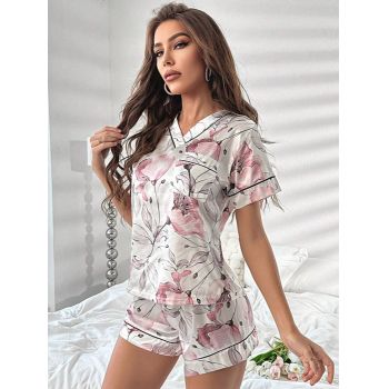 Pijama dama satin Emily ADCP0156 Adictiv ieftine
