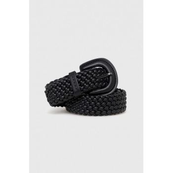 Sisley curea femei, culoarea negru