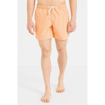 Pantaloni scurti de baie cu snur de ajustare in talie