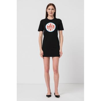 Rochie-tricou cu logo