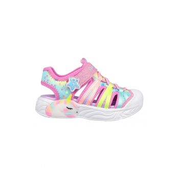 Sandale cu model colorblock Unicorn Dreams Explo