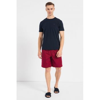 Set de pantaloni scurti de pijama si papuci de casa