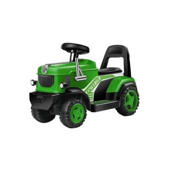 Tractor electric 6V Nichiduta King Track Green la reducere