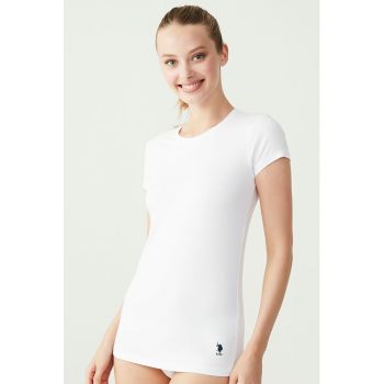 Tricou de casa din amestec de bumbac si modal