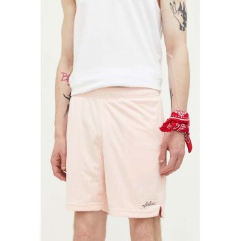 Hollister Co. pantaloni scurti barbati, culoarea roz de firma originali