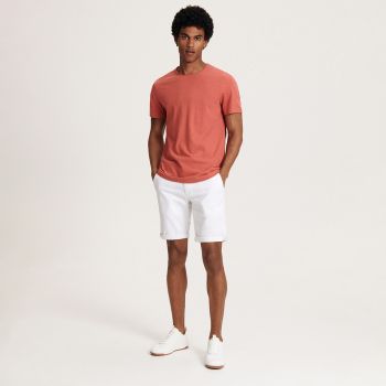 Reserved - Pantaloni scurți chino slim fit - Alb