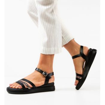 Sandale dama Varast Negre