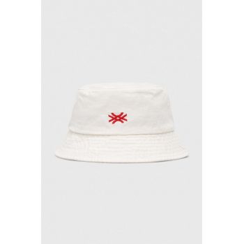 United Colors of Benetton pălărie din bumbac pentru copii culoarea alb, bumbac