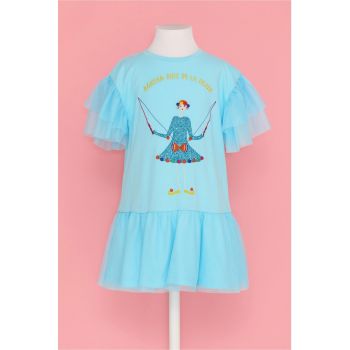 Rochie cu maneca scurta