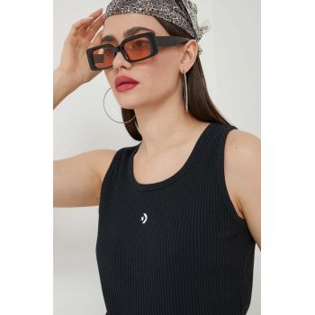 Converse top femei, culoarea negru