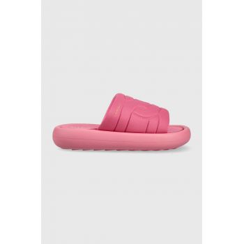Gant papuci Stayla femei, culoarea roz, cu platforma, 26507909.G548 ieftini
