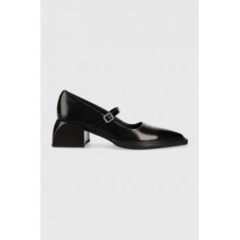 Vagabond Shoemakers pantofi de piele Vivian culoarea negru, cu toc drept, 5553.004.20 de firma originali