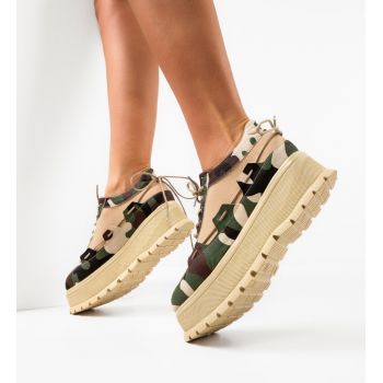 Pantofi Casual Danrta Khaki