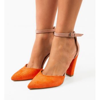 Pantofi dama Gizmo Portocalii de firma originali
