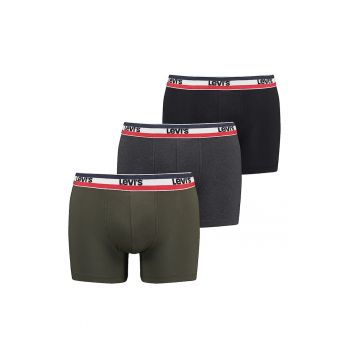 Set de boxeri din amestec de bumbac organic - 3 perechi