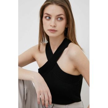 Dkny top culoarea negru