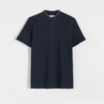 Reserved - Men`s polo - Bleumarin