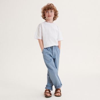 Reserved - Pantaloni chino simpli - Albastru