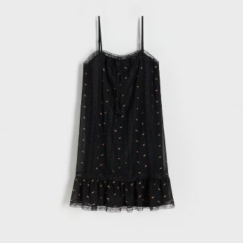 Reserved - Rochie mini - Negru