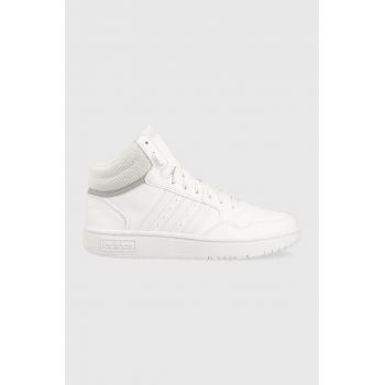 adidas Originals sneakers HOOPS MID 3. K culoarea alb de firma originali