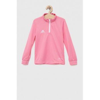 adidas Performance bluza copii ENT22 TR TOPY culoarea roz, neted ieftina