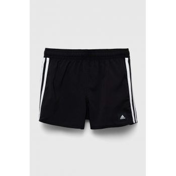 adidas Performance pantaloni scurti copii 3S SHO culoarea negru, cu imprimeu, talie reglabila