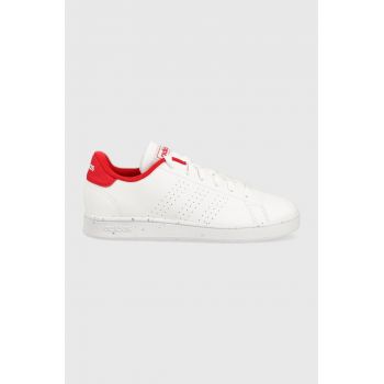 adidas sneakers pentru copii ADVANTAGE K culoarea alb