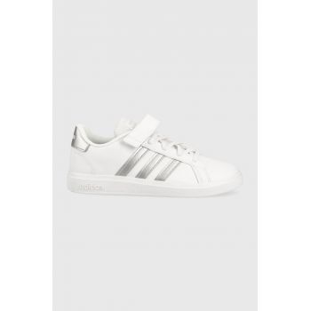 adidas sneakers pentru copii GRAND COURT culoarea alb