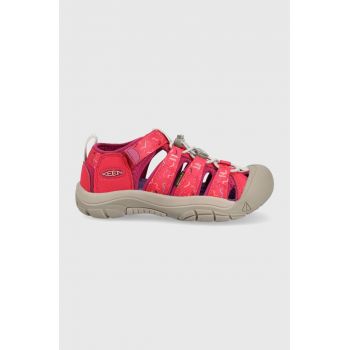 Keen sandale copii Newport H2 culoarea roz