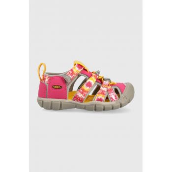 Keen sandale copii Seacamp II Cnx culoarea roz