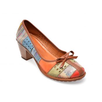 Pantofi FLAVIA PASSINI multicolor, 1880, din piele naturala