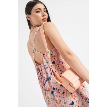 Rochie maxi cu model floral