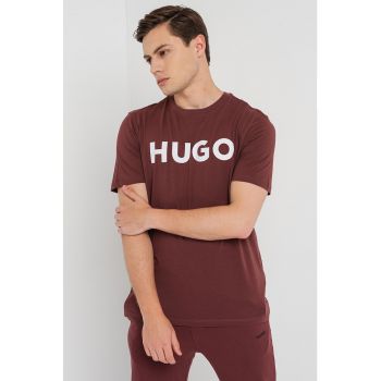 Tricou de bumbac cu imprimeu logo Dulivio