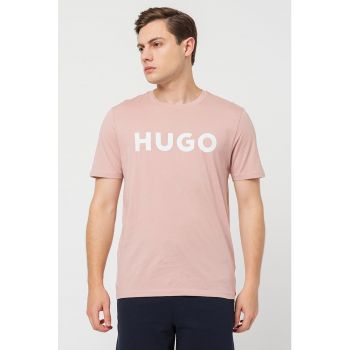 Tricou de bumbac cu imprimeu logo Dulivio