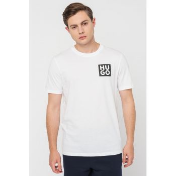 Tricou de bumbac organic cu logo Detzington