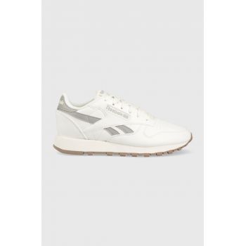 Reebok Classic sneakers Vegan culoarea alb HQ7195-CHALK/PUGR