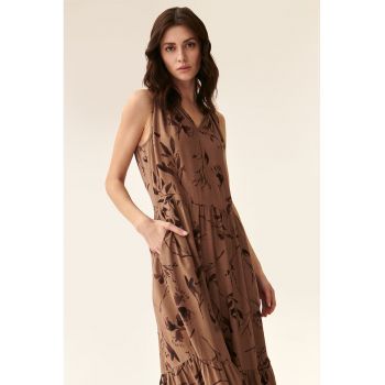 Rochie maxi cu model floral