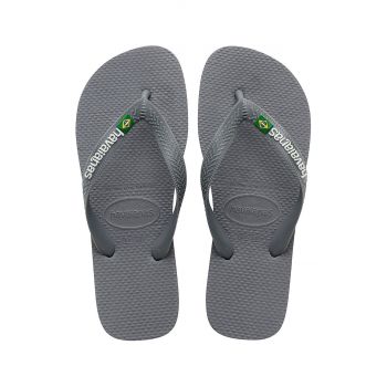 Havaianas șlapi BRASIL LOGO culoarea gri 4110850.5002