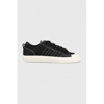 adidas Originals teniși Nizza EE5599 bărbați, culoarea negru EE5599-CBLACK/FTW