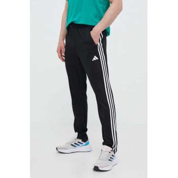 adidas Performance pantaloni de antrenament Train Essentials culoarea negru, cu imprimeu  IB8168