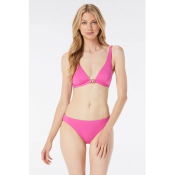 Sutien de baie cu cupe triunghiulare