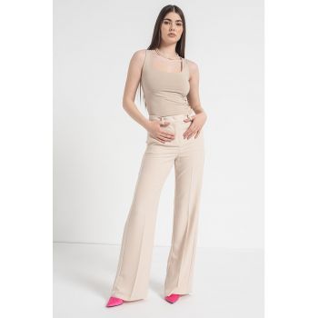 Pantaloni cu talie inalta Micene