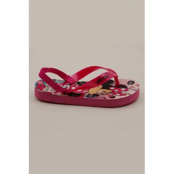 Sandale slingback cu Minnie-Mouse la reducere